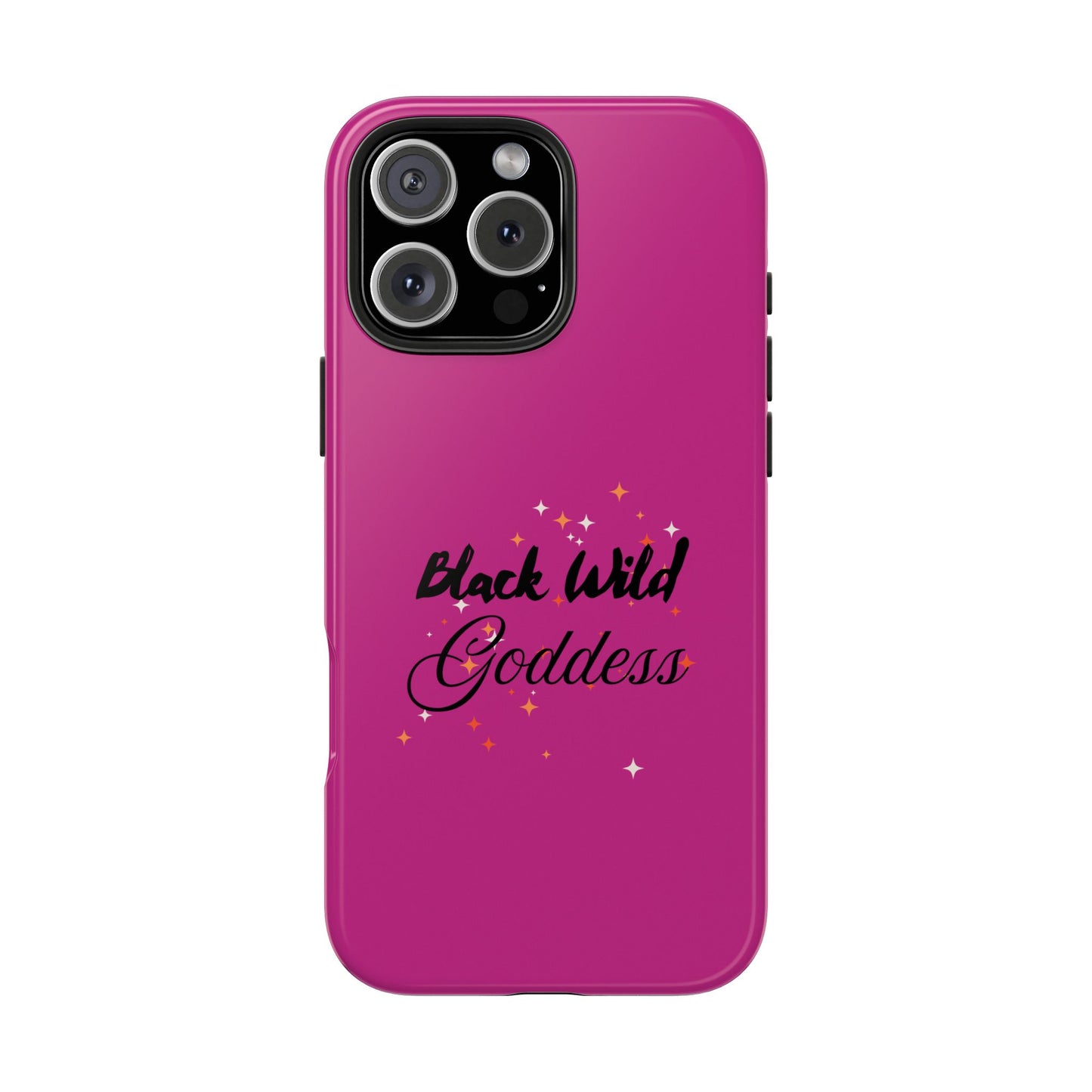 Black Wild Goddess Tough Phone Cases