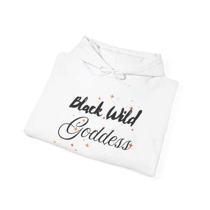 Black Wild Goddess Hooded Sweatshirt