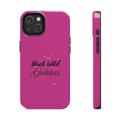 Black Wild Goddess Tough Phone Cases