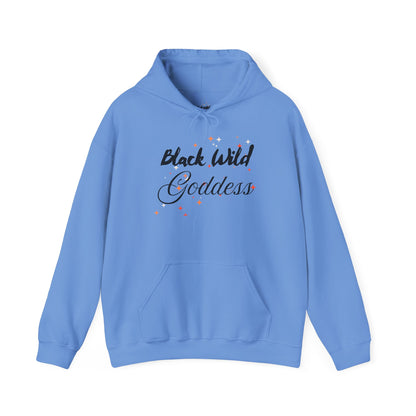 Black Wild Goddess Hooded Sweatshirt