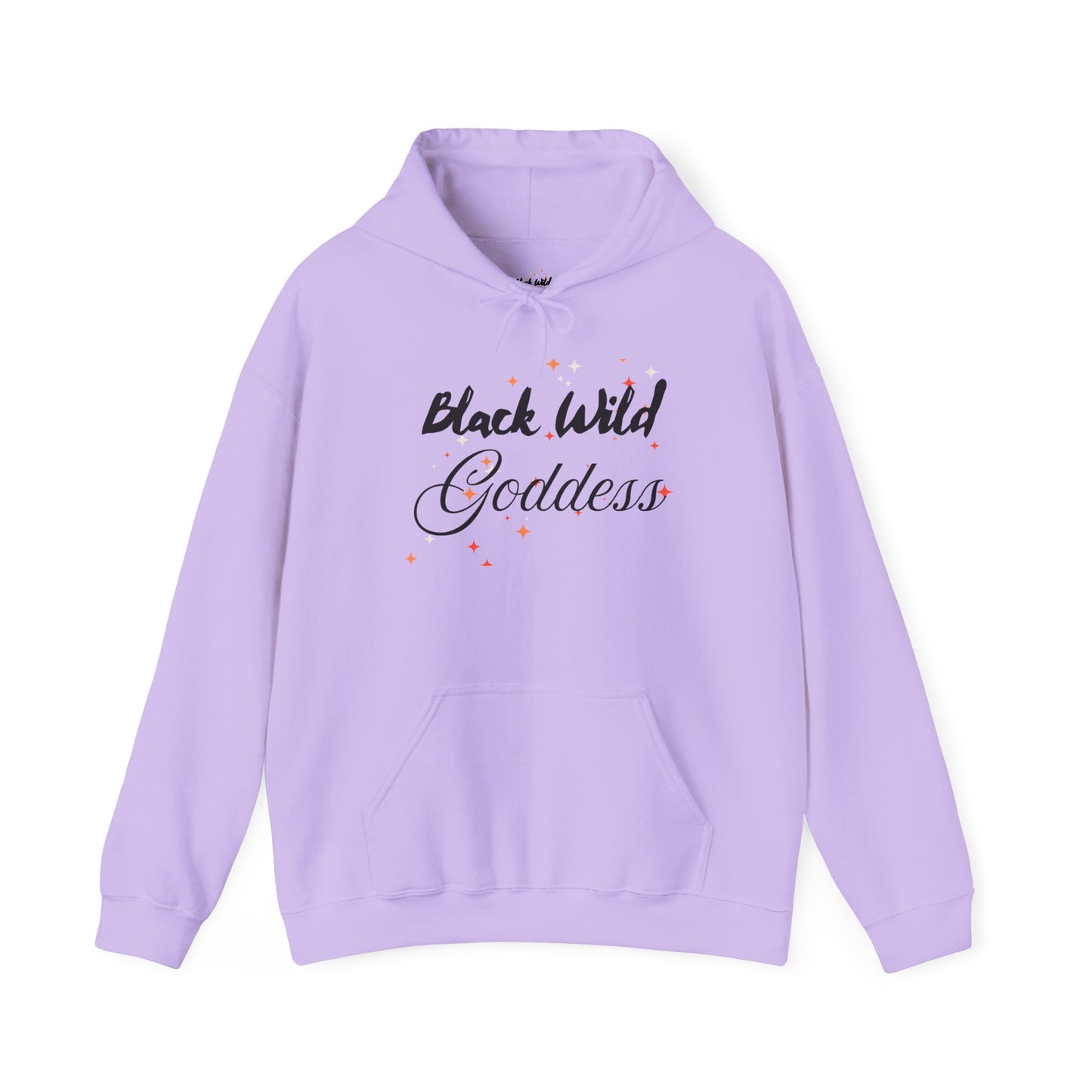 Black Wild Goddess Hooded Sweatshirt