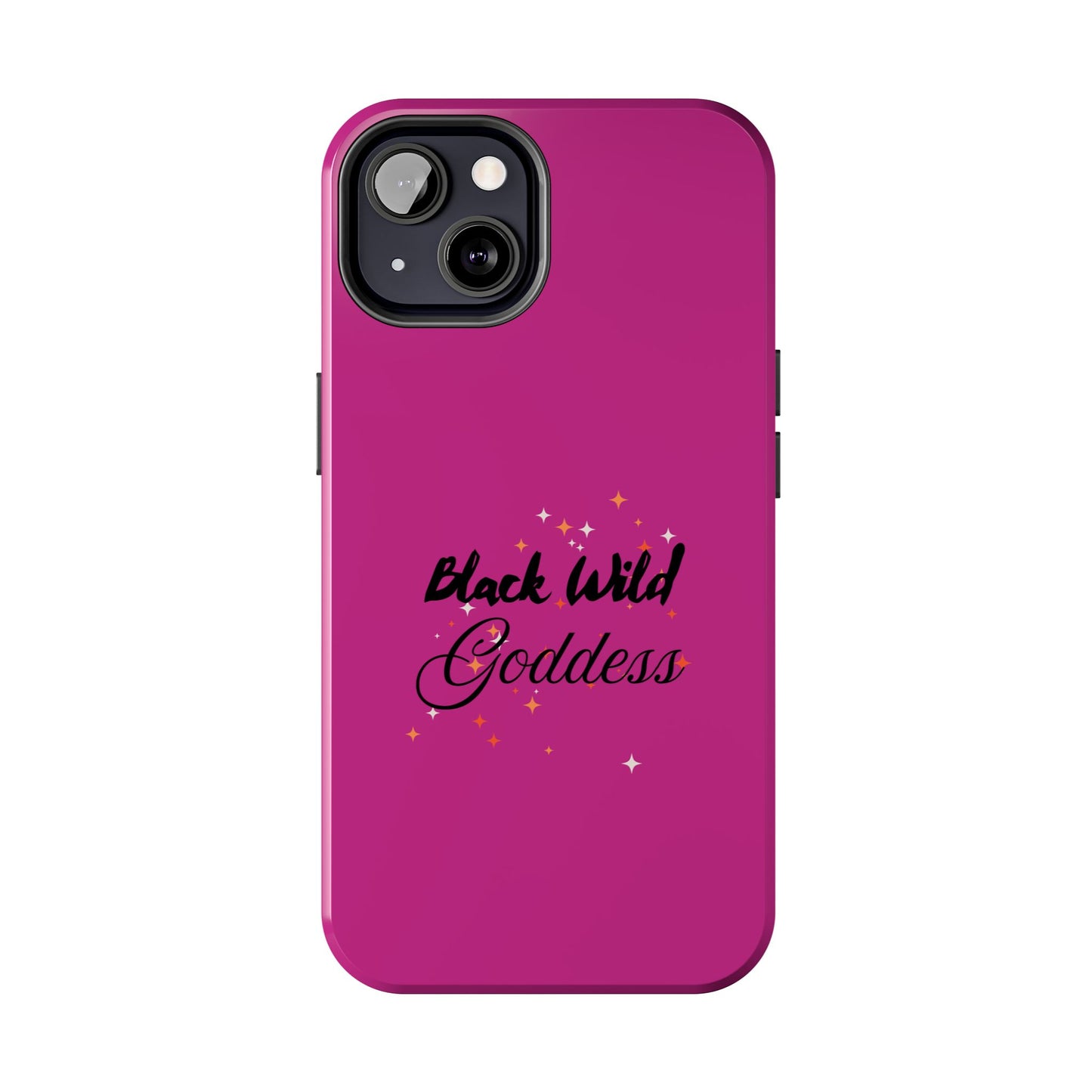 Black Wild Goddess Tough Phone Cases