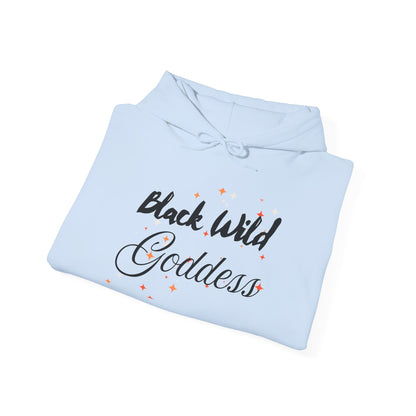 Black Wild Goddess Hooded Sweatshirt