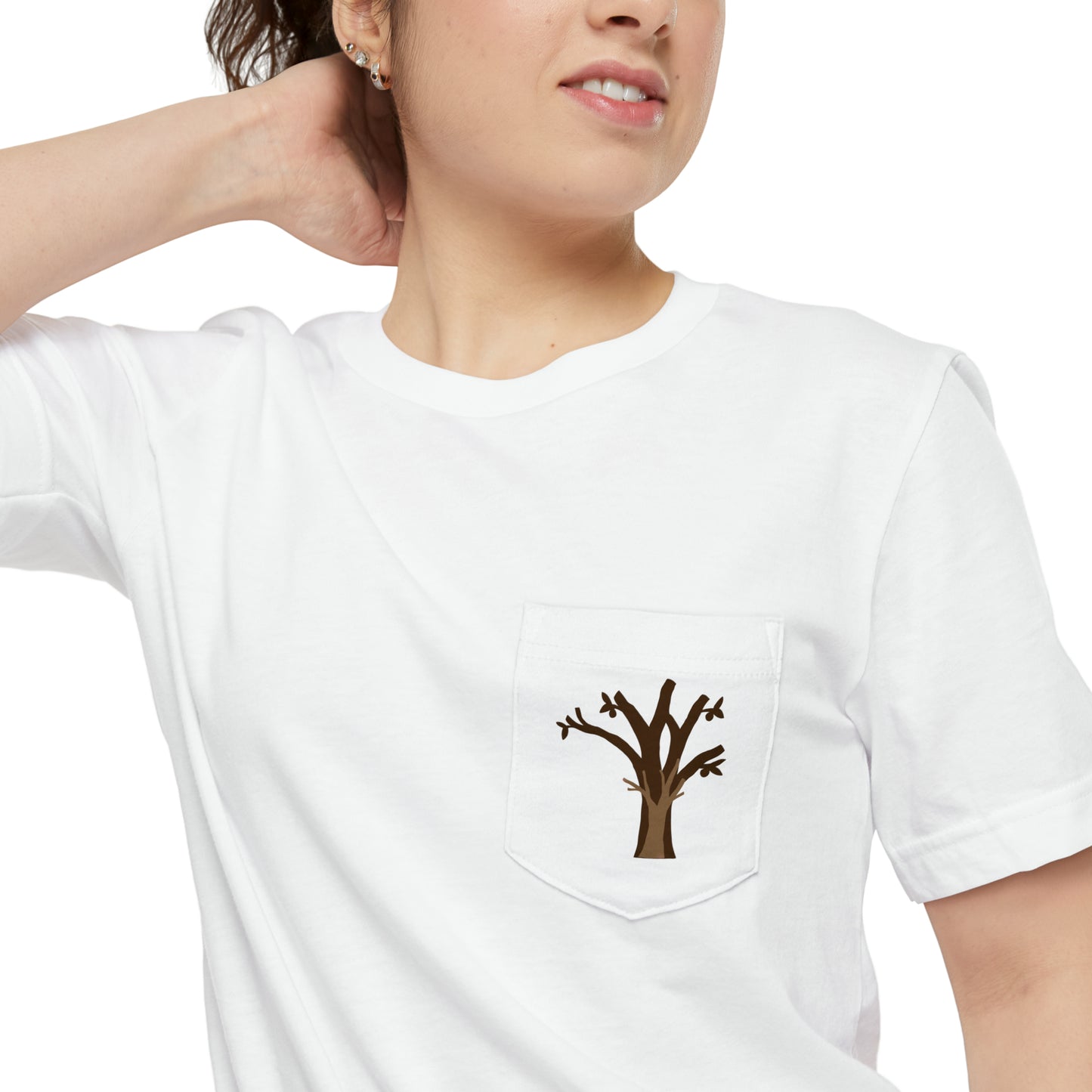 Growing Blackwildgirl - Unisex Pocket T-shirt