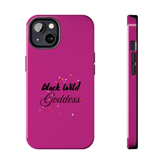 Black Wild Goddess Tough Phone Cases