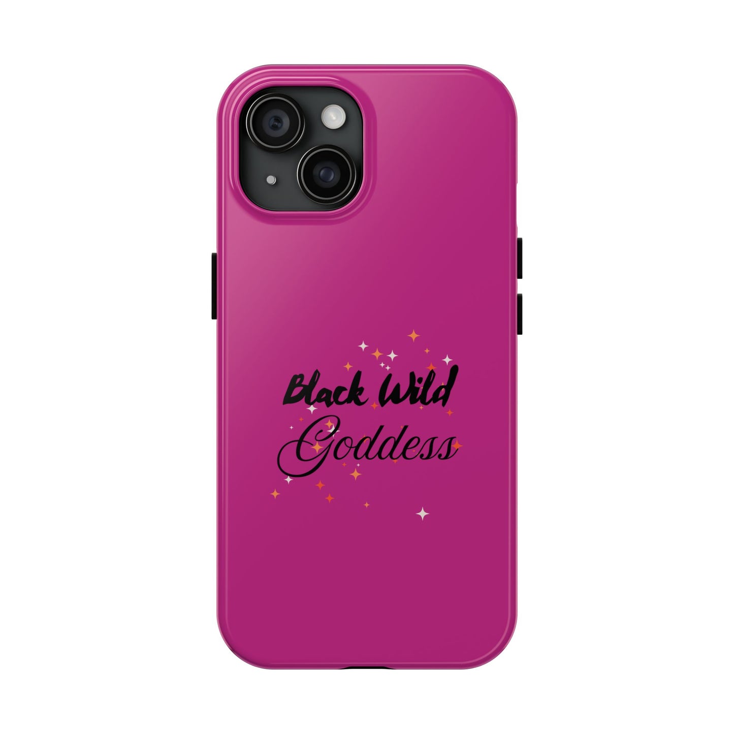 Black Wild Goddess Tough Phone Cases