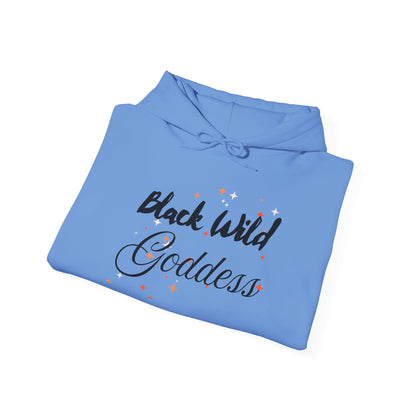 Black Wild Goddess Hooded Sweatshirt