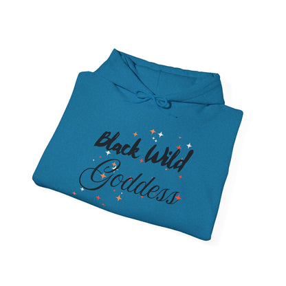 Black Wild Goddess Hooded Sweatshirt