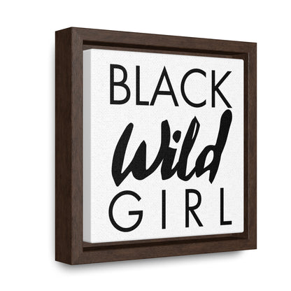 Blackwildgirl Gallery Canvas Wraps, Square Frame