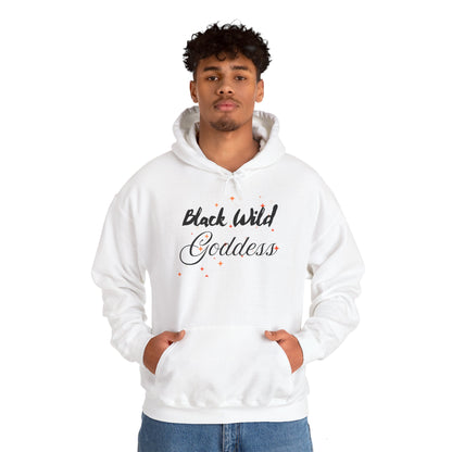 Black Wild Goddess Hooded Sweatshirt