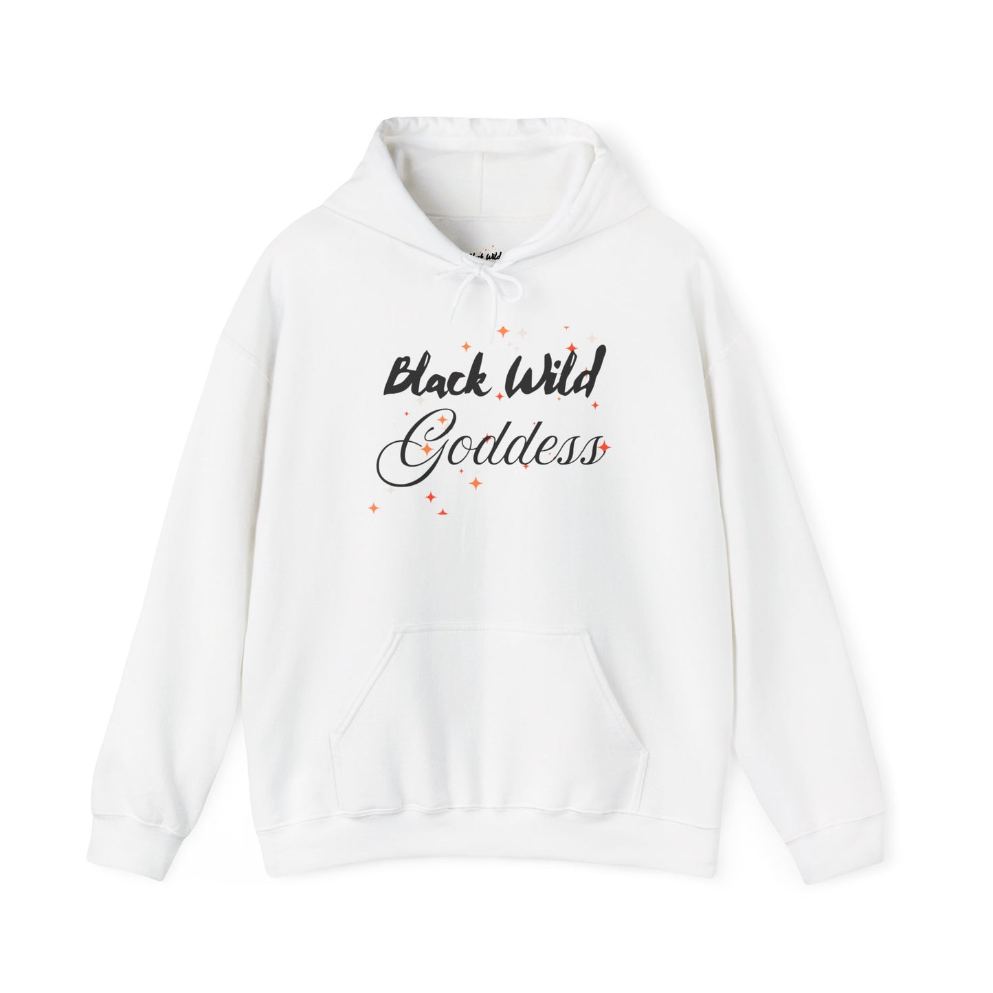 Black Wild Goddess Hooded Sweatshirt