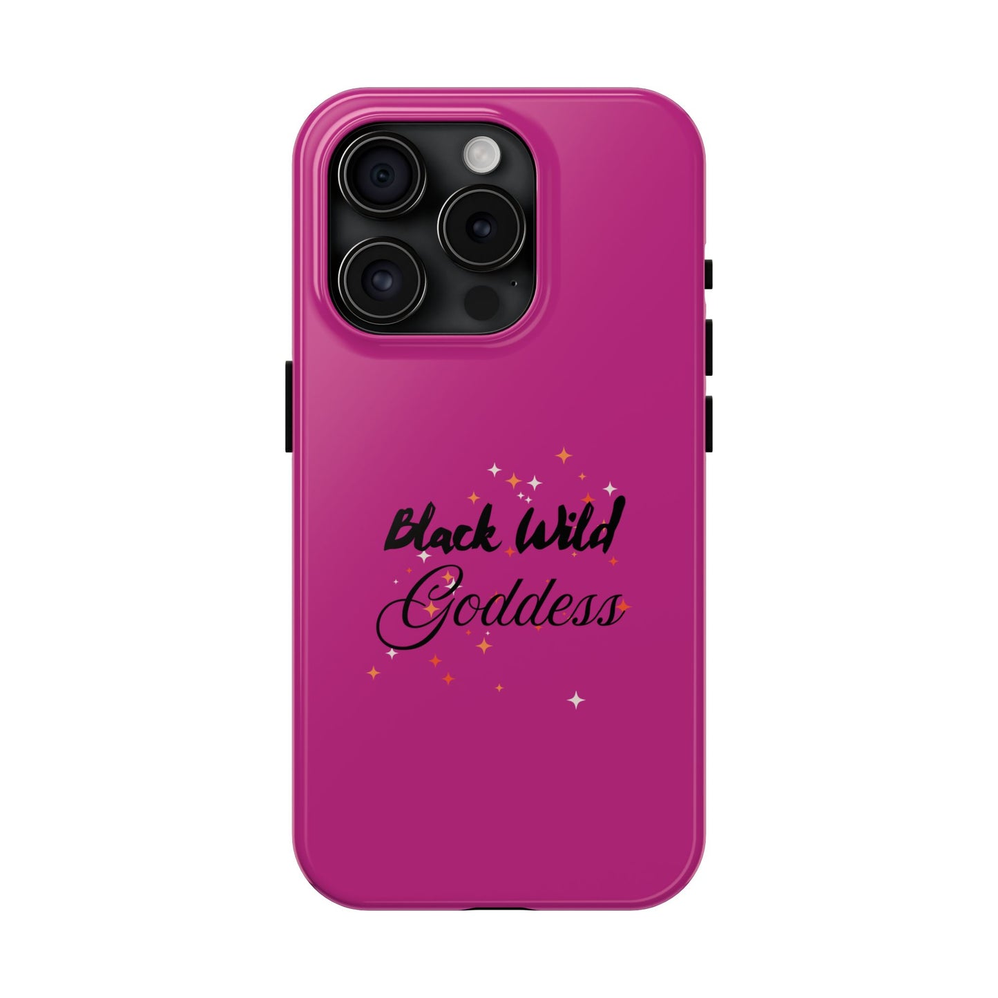 Black Wild Goddess Tough Phone Cases