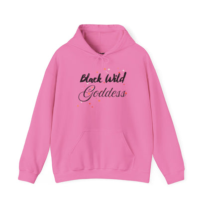 Black Wild Goddess Hooded Sweatshirt