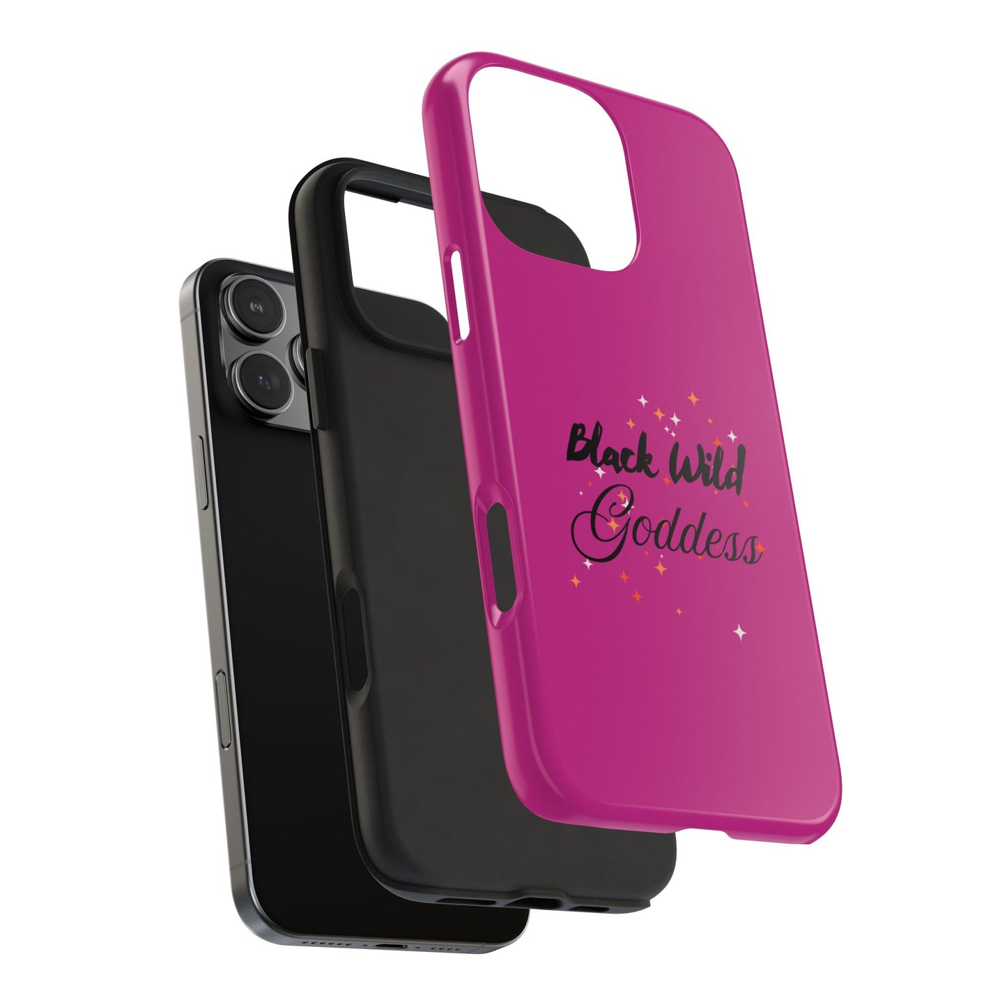 Black Wild Goddess Tough Phone Cases