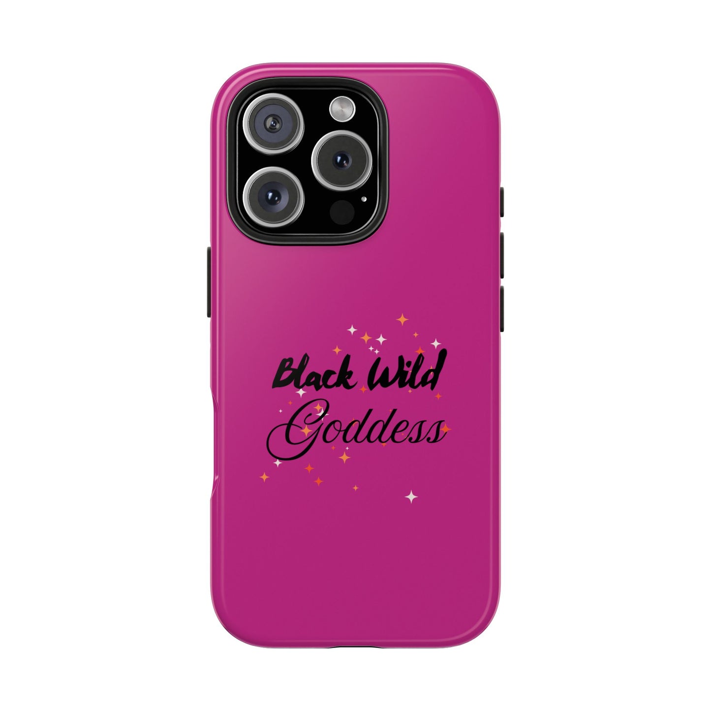 Black Wild Goddess Tough Phone Cases