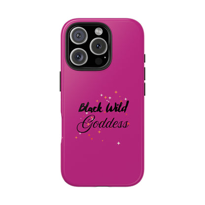 Black Wild Goddess Tough Phone Cases