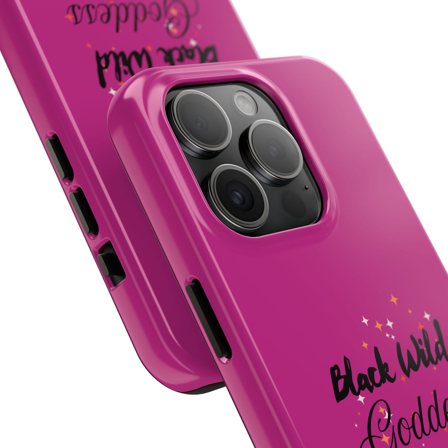 Black Wild Goddess Tough Phone Cases