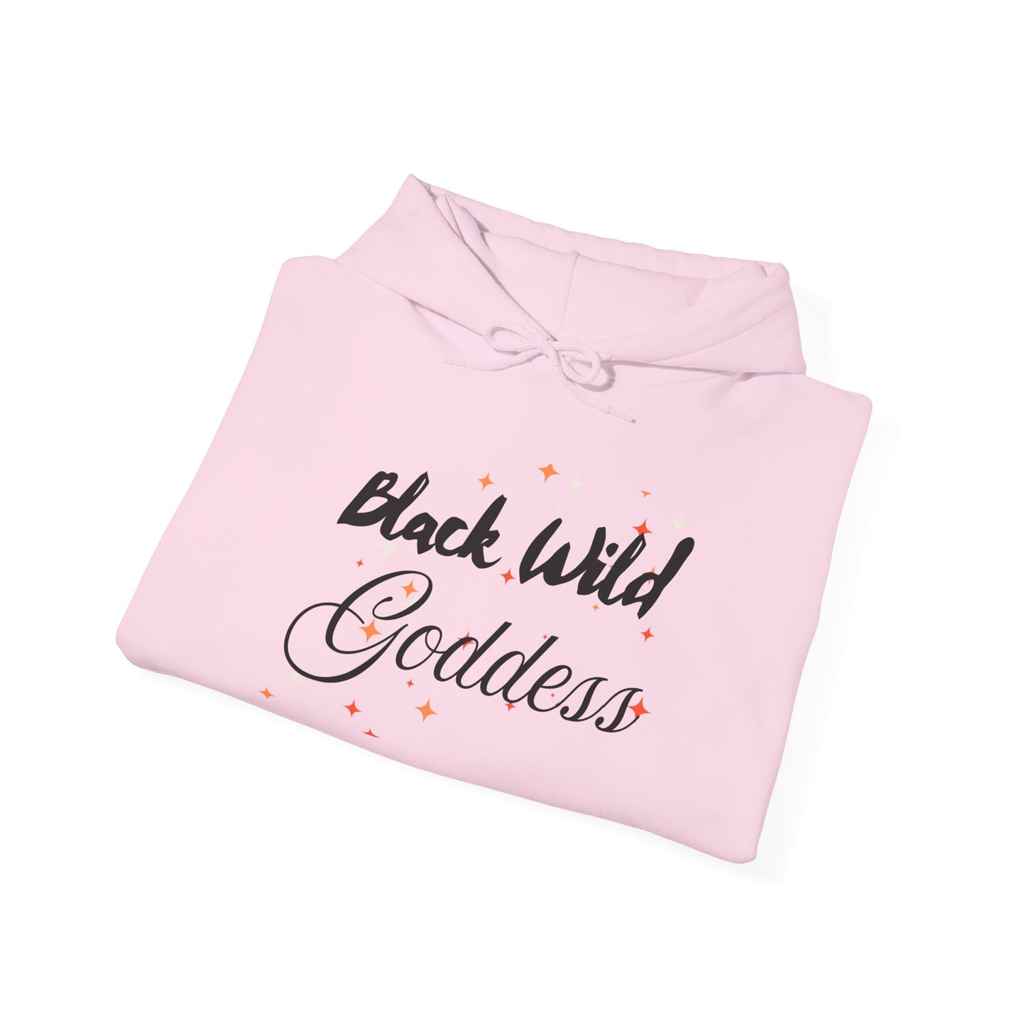 Black Wild Goddess Hooded Sweatshirt