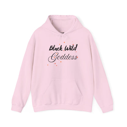 Black Wild Goddess Hooded Sweatshirt